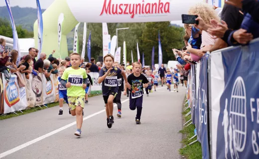 Dzieci też miały swój bieg na Festiwalu Biegowym. Była radość i zdrowa rywalizacja  - 43